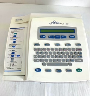 Burdick Atria 3100 ECG EKG Machine No Power Supply To Test  S8560