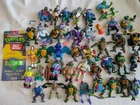 Lot of 35 + Vintage 1988-1990's  TMNT Teenage Mutant Ninja Turtles Toys Figure