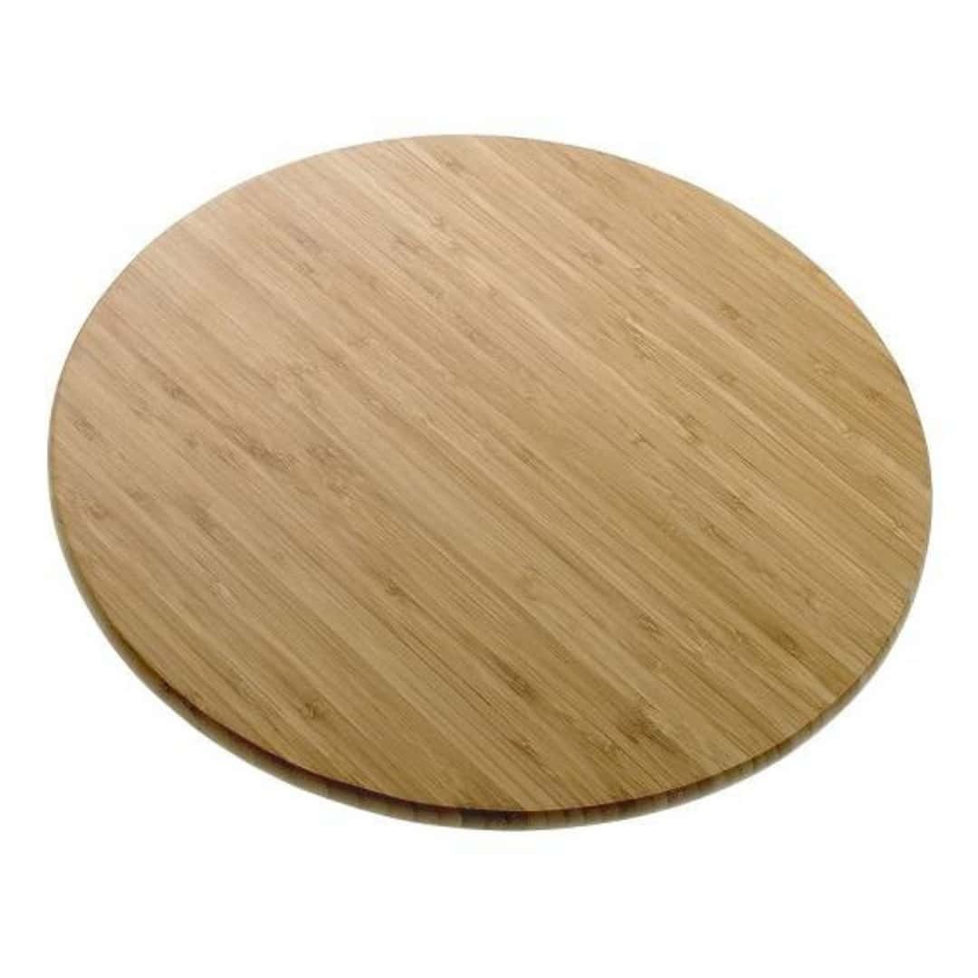 Rotating Bamboo Appetizer Board Ø 40 Cm - LEONE - Restaurant