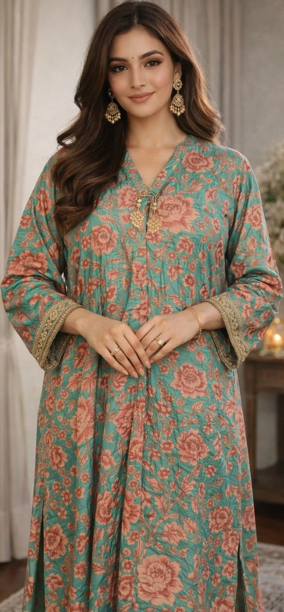 Green Embroidered Dresses for Women for sale | eBay