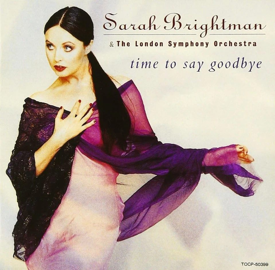 Sarah Brightman Time To Say Goodbye CD TOCP-50399 4988006736467 - Image 2 of 2