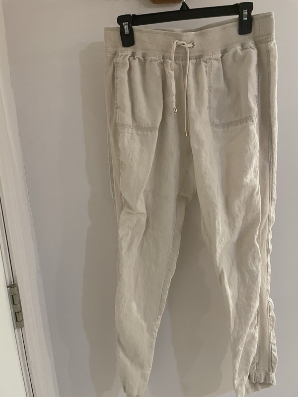 Tommy Hilfiger Womens Beige Casual/ Workout Pants Size 10