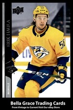 2020-21 Upper Deck Erik Haula #578 Nashville Predators NHL Hockey