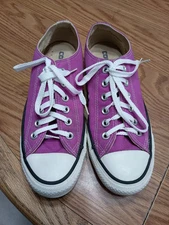 CONVERSE Unisex Chuck Taylor All Star Purple Cactus , Low Top Canvas Sneakers