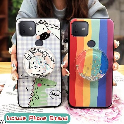 MYDING-Phone Case for TCL T-Mobile Revvl 4Plus,  Glitter Waterproof Kickstand