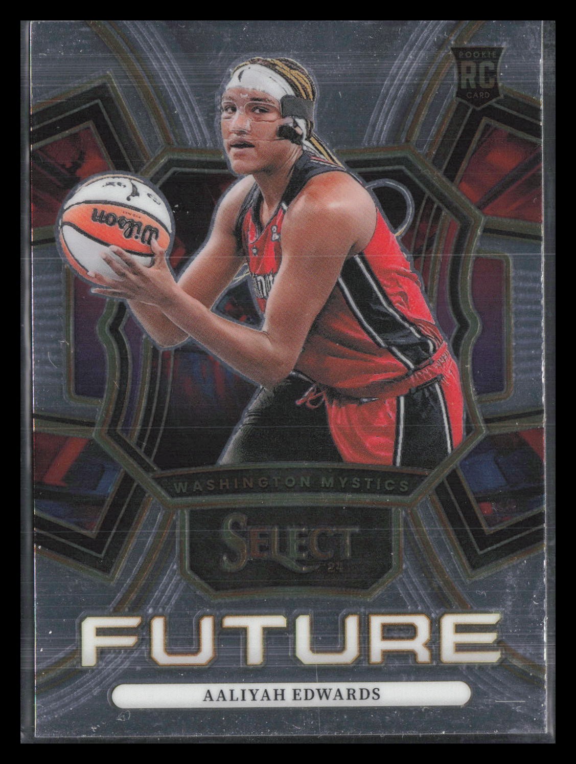 2024 Panini Select WNBA #25 Aaliyah Edwards Select Future
