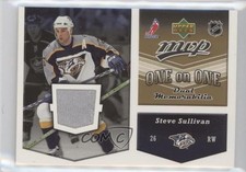 2006-07 Upper Deck MVP One on Dual Jerseys Steve Sullivan Kyle Calder #OJ-SC 0a3