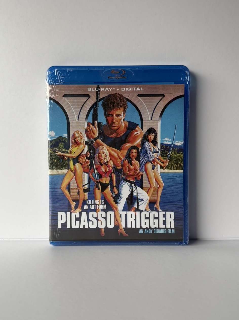Picasso Trigger (Blu-ray, 1988) Andy Sidaris Film Steve Bond RARE SEALED