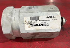 NEW REGO 3" X 3" EXCESS FLOW VALVE A1519A6