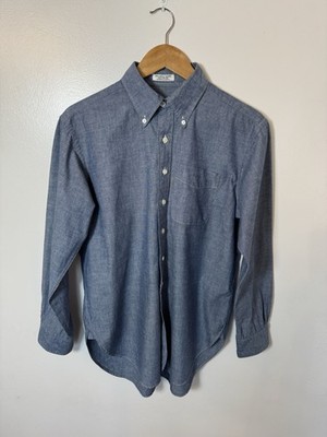 Engineered Garments 19 Century Button Down Chambray Work Shirt Size XS NYC, USA