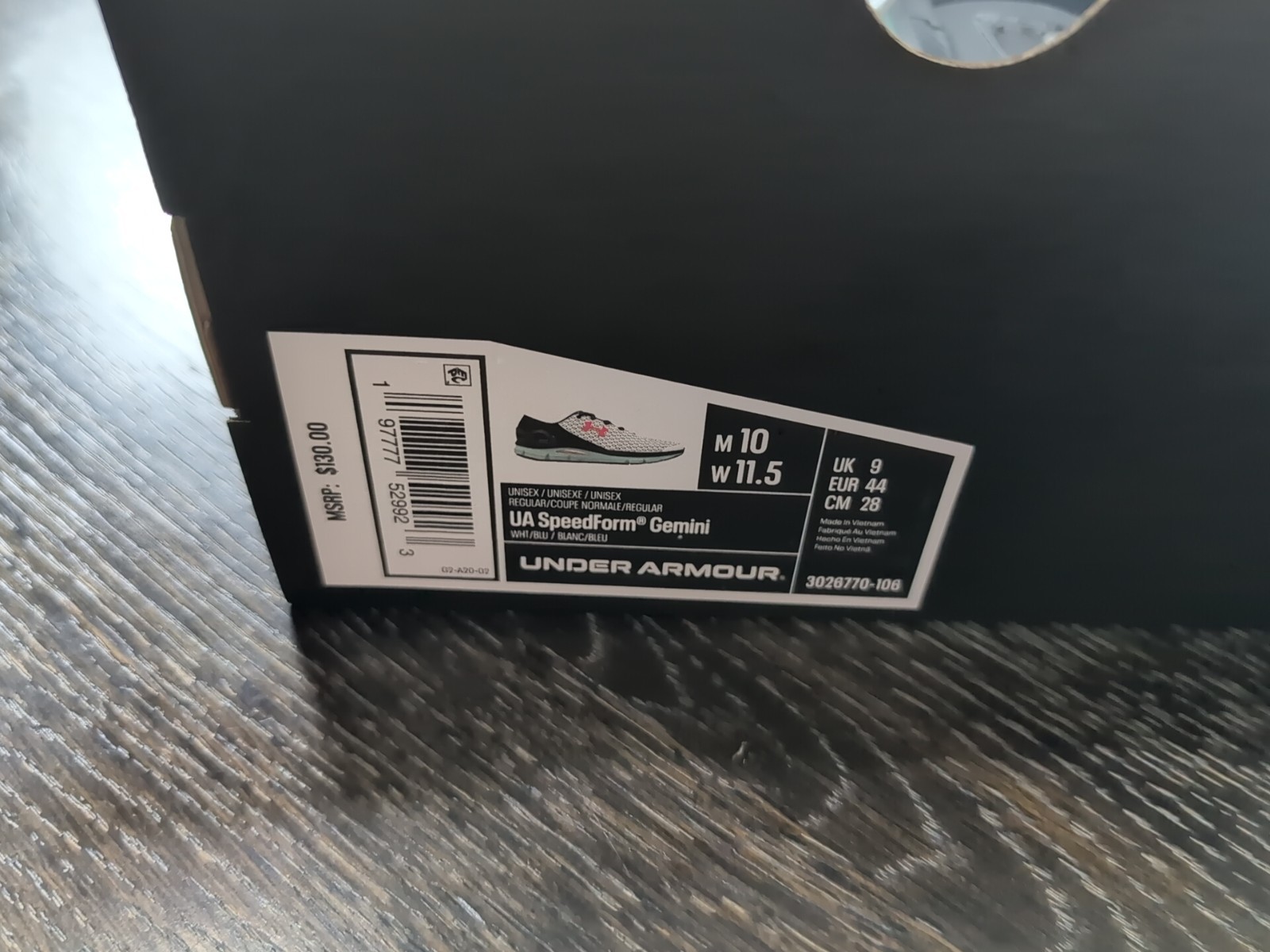 Under Armour Speedform Gemini 3026770 106 Sneakers Men's Size 10 women 11.5 new thumbnail 5