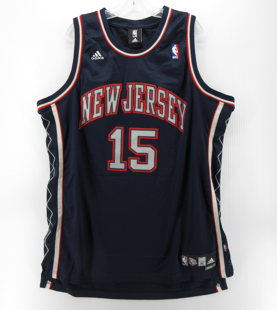 VTG Vince Carter New Jersey Nets Jersey Men XL Blue Swingman