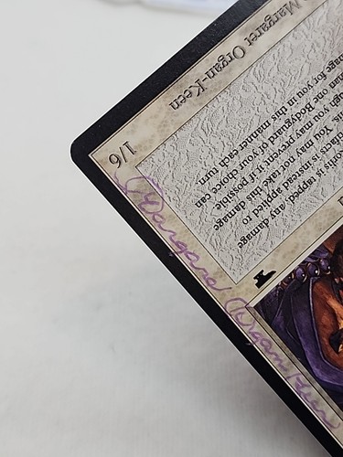 Martyrs of Korlis MTG Purple Signed Margret Organ-Keen Antiquities *CCGHouse* - Picture 4 of 12
