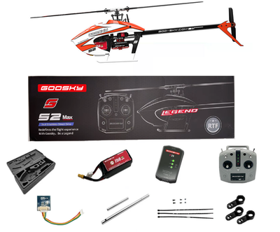 ホビーラジコン GOOSKY S2 MAX F4MINI Goosky S2 Max Micro Electric RC Helicopter - Remote Control