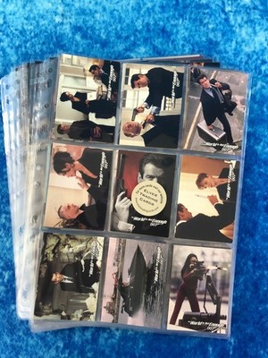 James Bond: The World Is Not Enough Complete Trading Card Base Set Inkworks 1999
