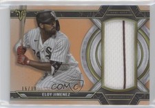 2021 Topps Triple Threads Single Jumbo Relics Amber 16/18 Eloy Jimenez 6fs