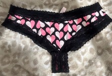 Victorias Secret Vintage HEART Cheeky Culotte X-Large NEW WITH TAGS
