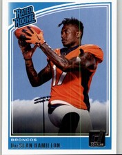 2018 Donruss DaeSean Hamilton Rookie #338 RC Denver Broncos
