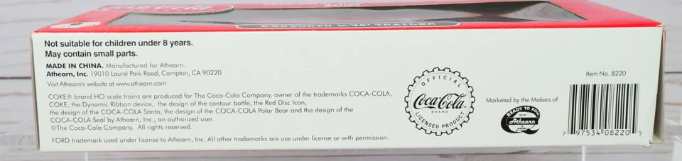 Athearn 8220 Coca Cola Train Collection Series Kenworth w/ 45' Trailer, HO Scale - Image 4 of 4