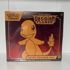 Pokémon TCG Scarlet & Violet OBSIDIAN FLAMES Elite Trainer Box • FACTORY SEALED