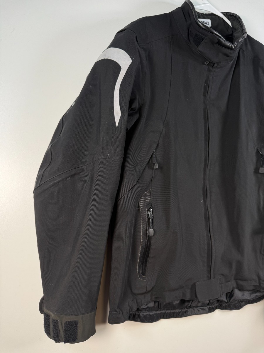  Motorrad XL ブラックジャケット　メッシュ BMW Motorrad Mens Full Zip Tourshell Mesh Lined Moto Rider Jacket