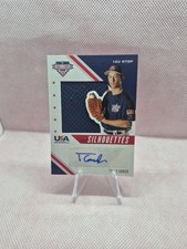 2020 USA Baseball Stars & Stripes Tyler Gough Auto Silhouettes Signatures #/199