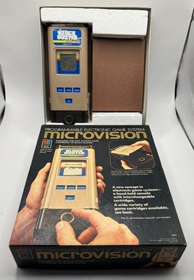 Vintage Microvision Handheld Video Game System - Milton Bradley 1979