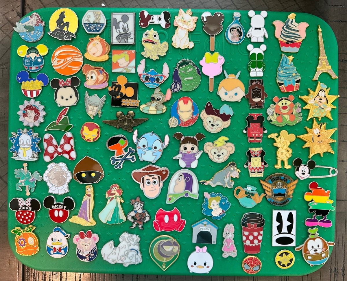 Disney Trading Pins - Lot Of 200 - 100% Tradable At Disney Parks