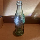 Vintage Embossed Green Coca-Cola Soda Pop Bottle December 25,1923 Minneapolis,MN