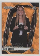 2024 Panini Prizm WNBA Orange Ice Prizm Kate Martin #148 Rookie RC 0jm6