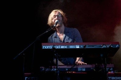 Duri Darms of The Hoosiers performs at O2 Arena on July 23 2011 in- Old Photo