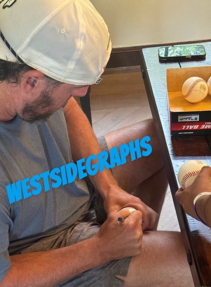 JOHN LACKEY signed 2002 World Series Baseball ANAHEIM ANGELS w/ COA JSA WITNESS - Image 2 of 4