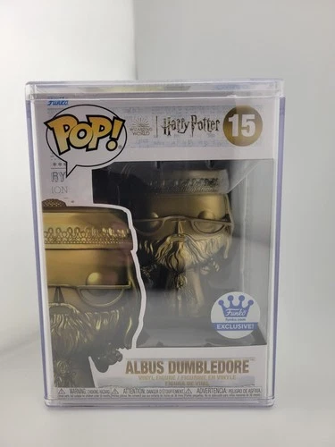 Funko Pop Harry Potter Albus Dumbledore GOLD Metallic 15 Limited/4000 Hogwarts