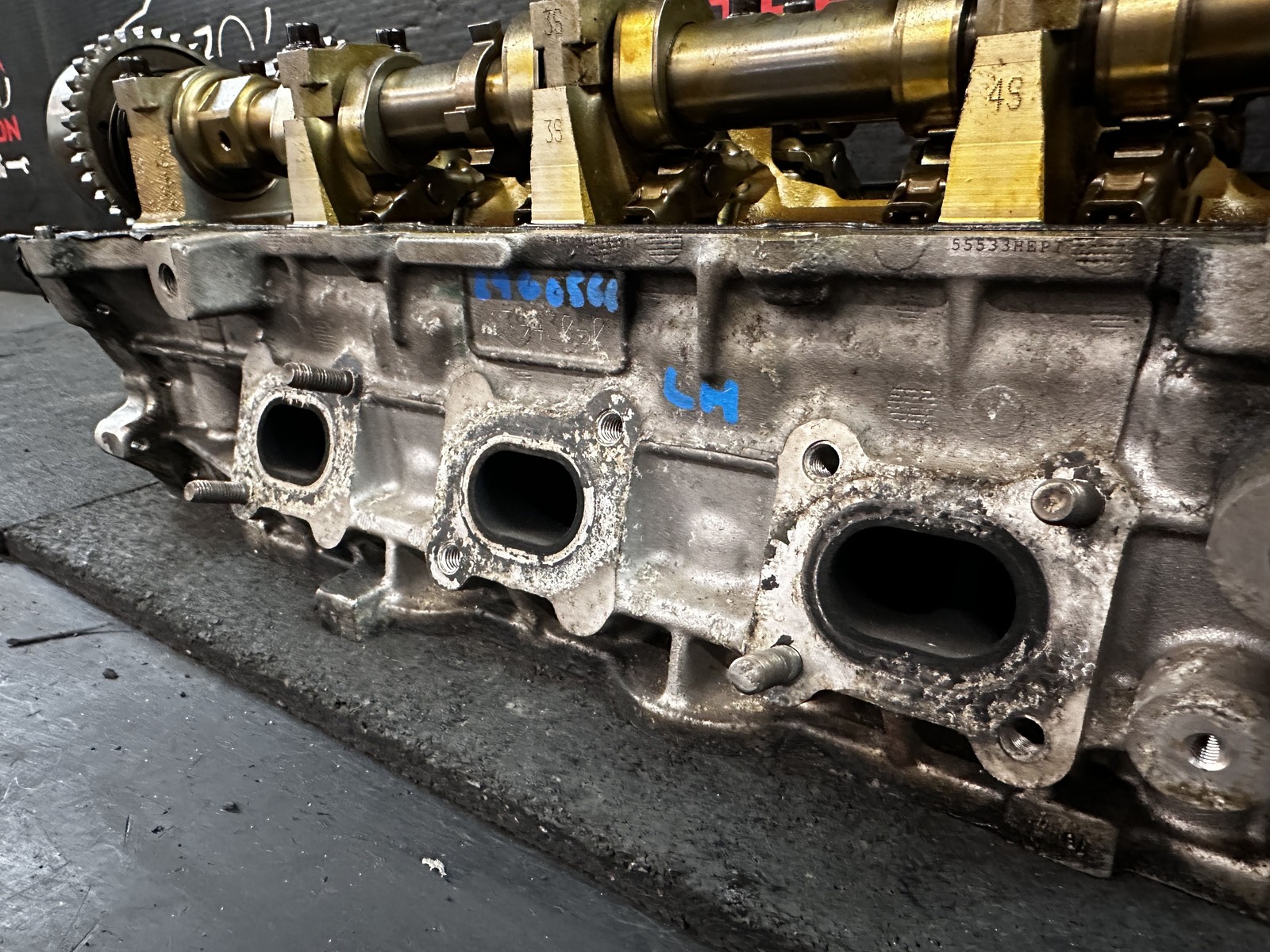 2015 MASERATI GHIBLI 3.0 404 HP LEFT DRIVER SIDE ENGINE MOTOR CYLINDER HEAD