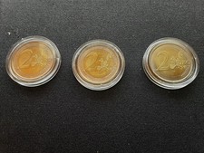 3 X 2€ Münzen MONACO 2001, 2002,2003