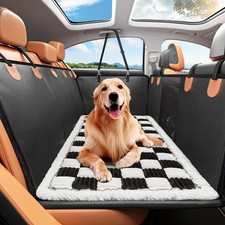 Backseat Pet Bed Mat,Dog Bed for Car,Dog Seat Cover for Car Back Seat, Non-Sl...