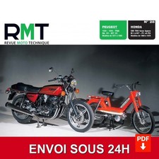 Revue Moto Technique 28 Honda CB750 K1-K7 F1-F2 Peugeot 103/104  RMT PDF USB