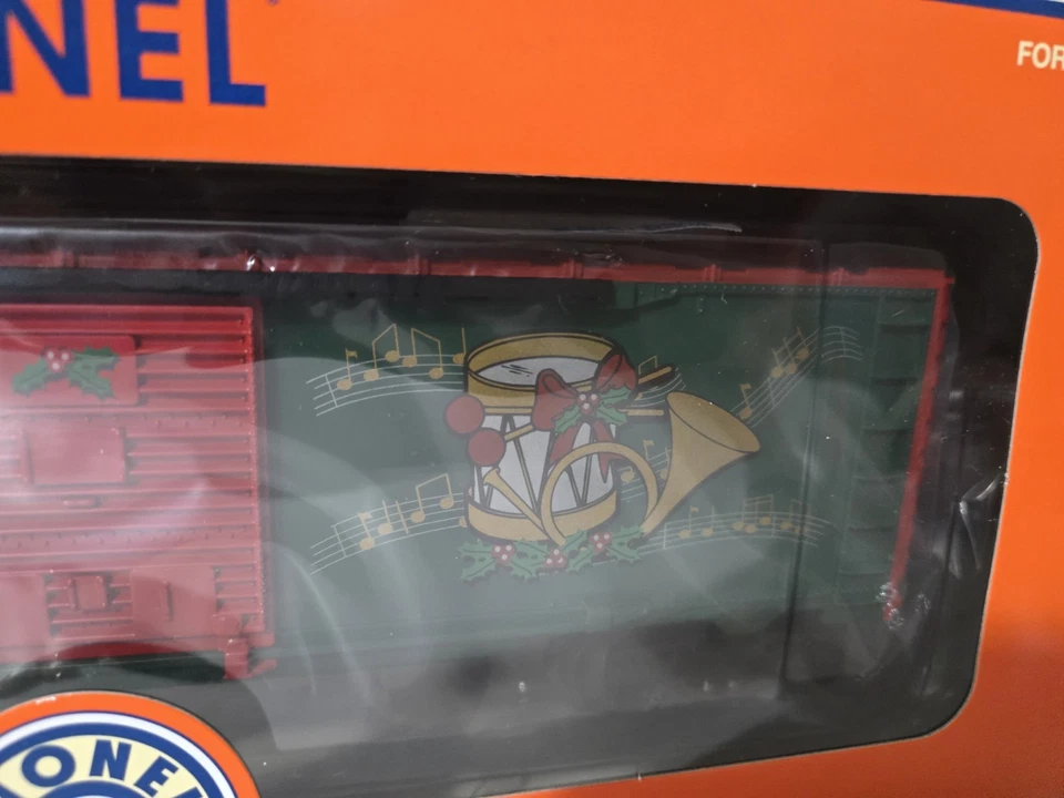 Lionel O Guage Christmas Music Boxcar Plays 12 Carols New Sweet - Image 2 of 4