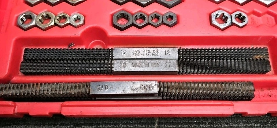 Snap-On Tools RTD42 42pc Fractional/Metric Rethreading Set - INCOMPLETE ...