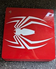 Playstation 4 PS4 Slim Spider-Man Red Limited Edition Console Only 1TB