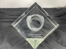 The Elder Scrolls Online 10 Year Employment Glass Cube