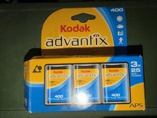3 Pack Kodak Advantix APS Film 400-25-3 Exposures Each EXPIRATION DATE 04/2011