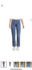 Re/Done X Levi  s Collection 70s Floral Straight Jeans Size 26