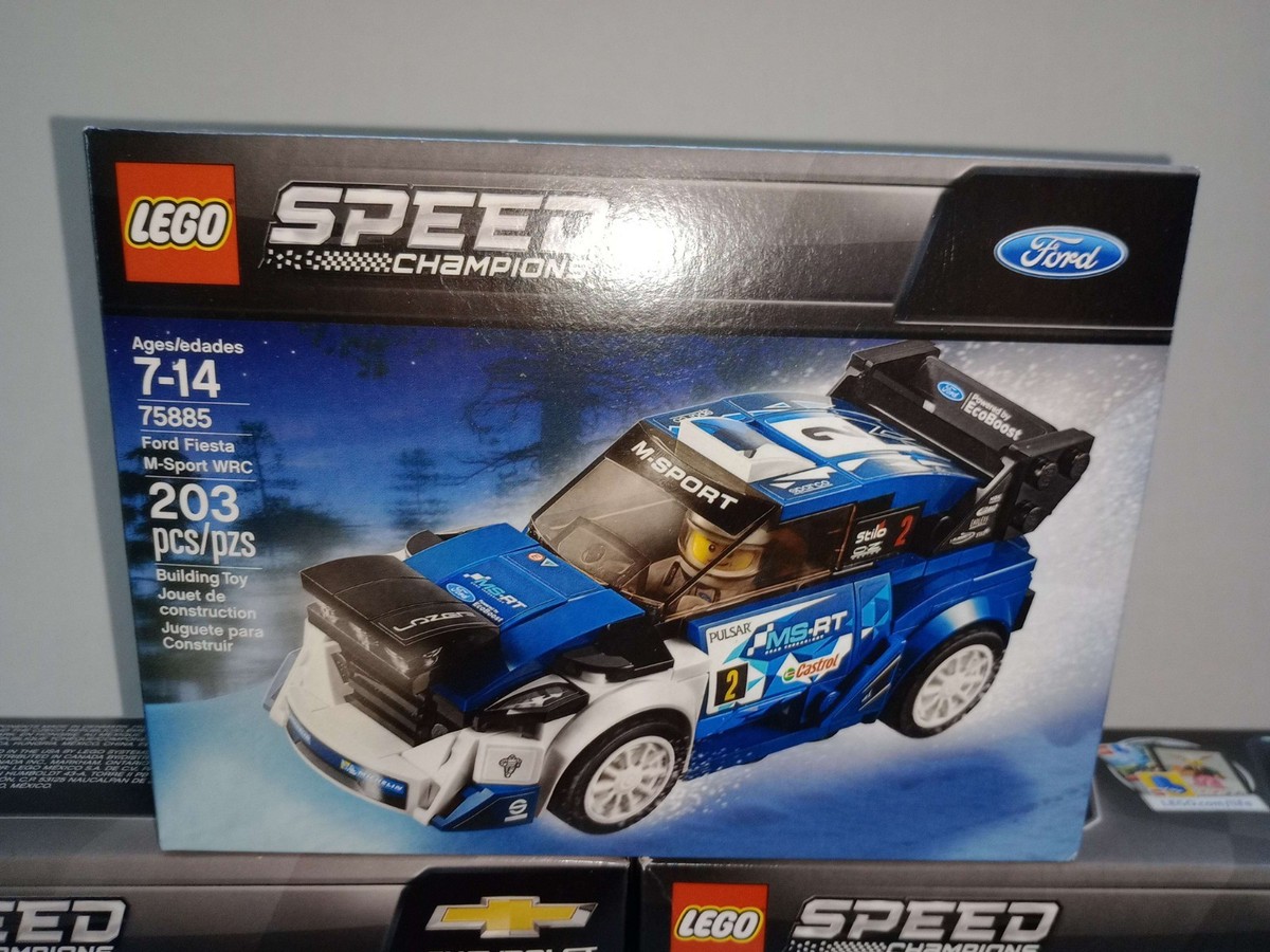 LEGO SPEED CHAMPIONS: Ford Fiesta M-Sport WRC 75885/75891/75890