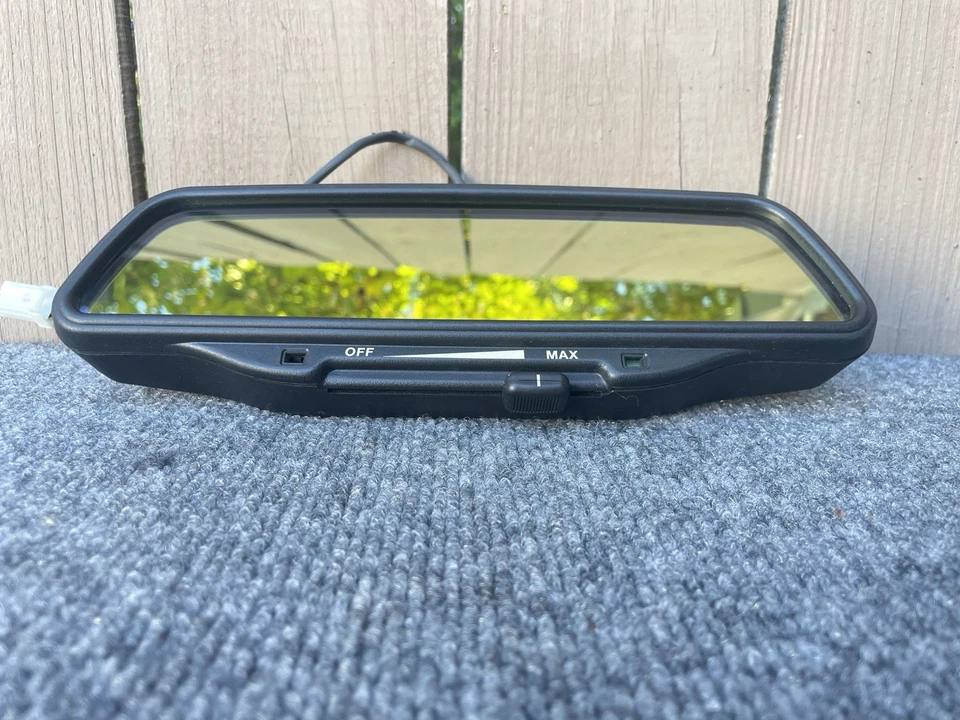 Espejo retrovisor Jaguar XJ6 1994 1995 Vanden Plas automático atenuado 3 cables 3 pines OEM Foto 4 de 4