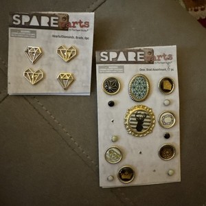 DARLING DIFFERENT BRADS EVEN A DEER AWESOME VARIETY 12 Total