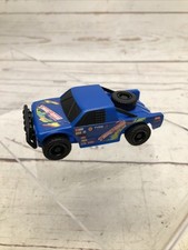 ARTIN Heavy Hitter Off Road 4x4 Truck Slot Car 1:43 Blue Tested Working.