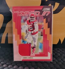 2025 Score - Zoned in Chris Jones #ZON-CJS Jerseys (MEM)