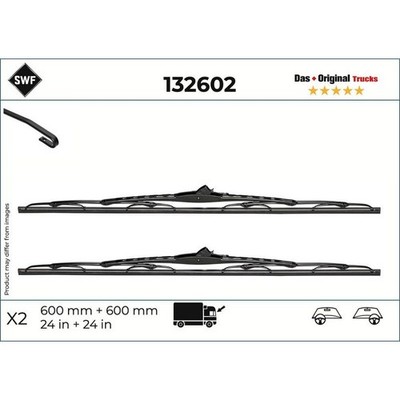 SWF 132602 Scheibenwischer für RENAULT OPEL DAF TRUCKS VOLVO MASTER PRO MOVANO