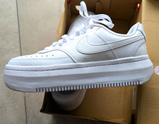 Nike Air Force Damen Sneaker Leder, Top Weiß...